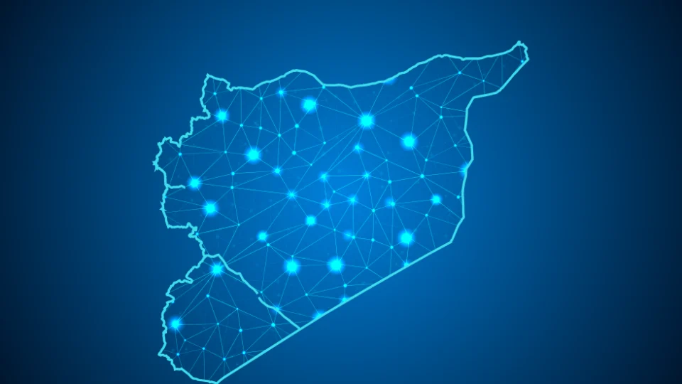 Map of syria