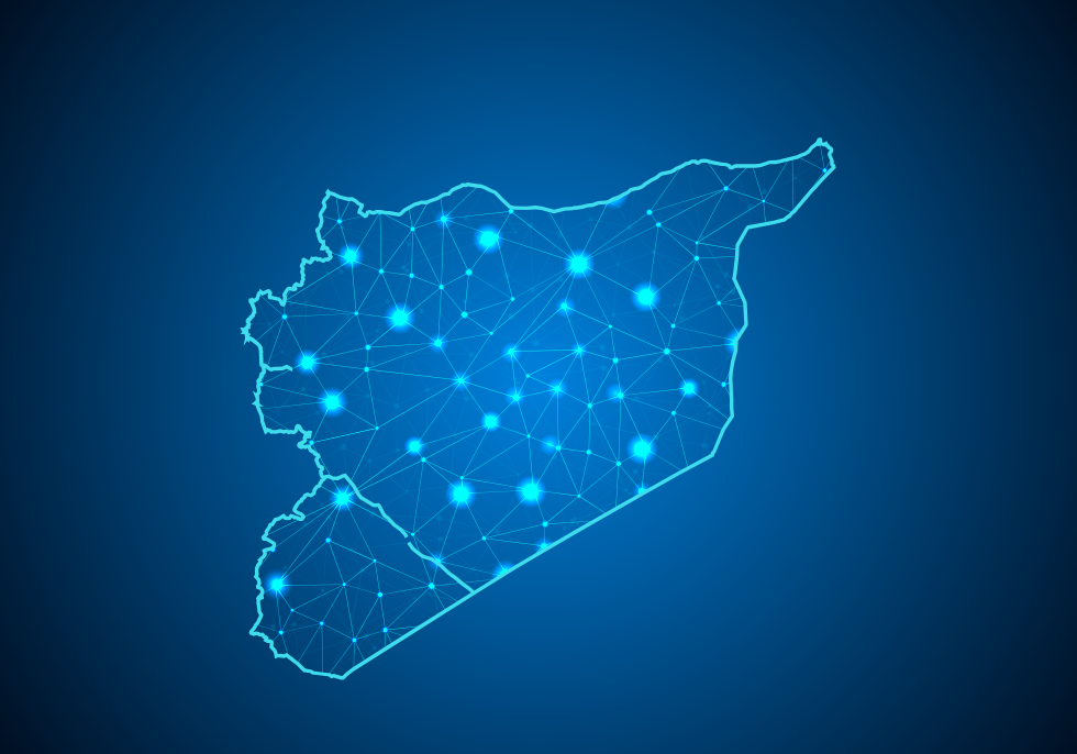 Map of syria