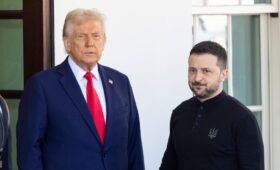 Donald Trump and Volodymyr Zelenskyy